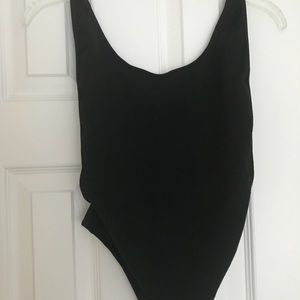 American apparel low cut body suit